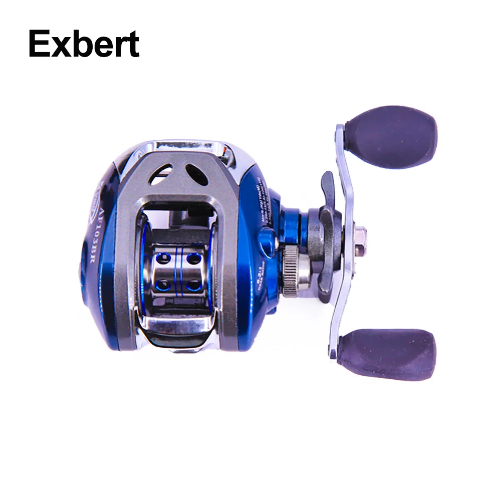 

Exbert reel AF105 8+1 ball bearing baitcasting reel 6.3:1 gear ratio for fishing hunthouse