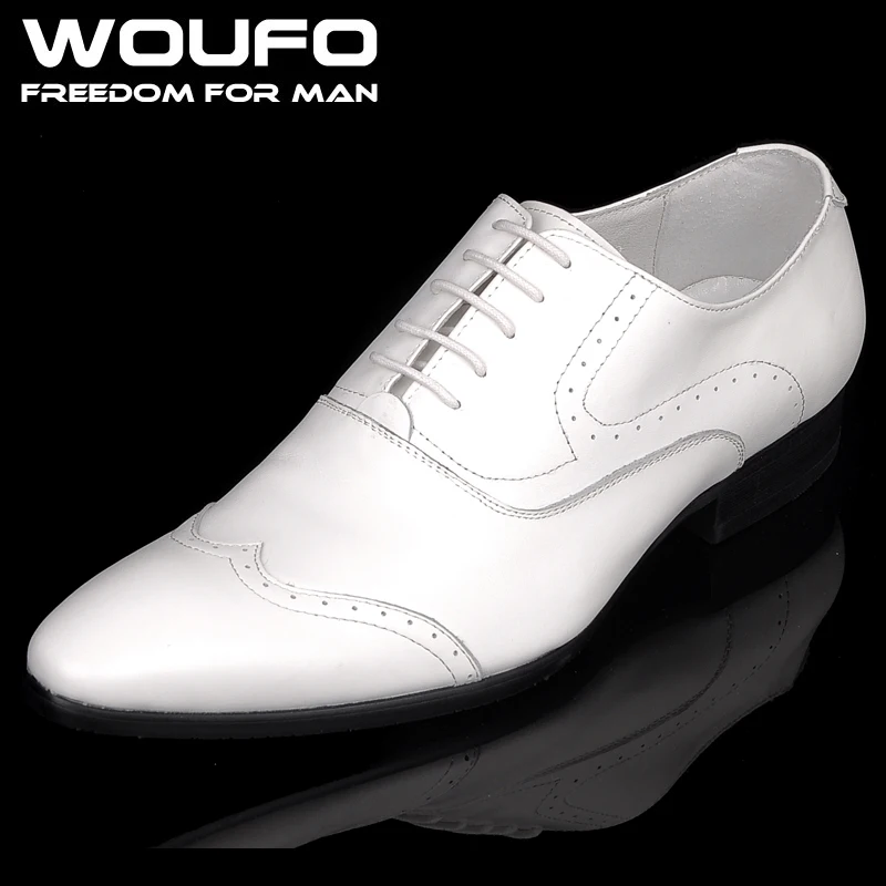 white fancy shoes for men