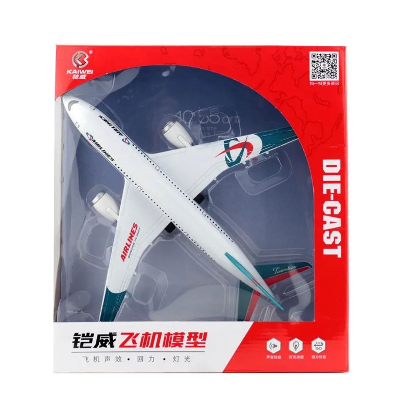 

Free Shipping/Diecast Toy Model/Boeing 787 Dreamliner Airplane/Pull Back/Sound & Light/Educational Collection/Gift For Children