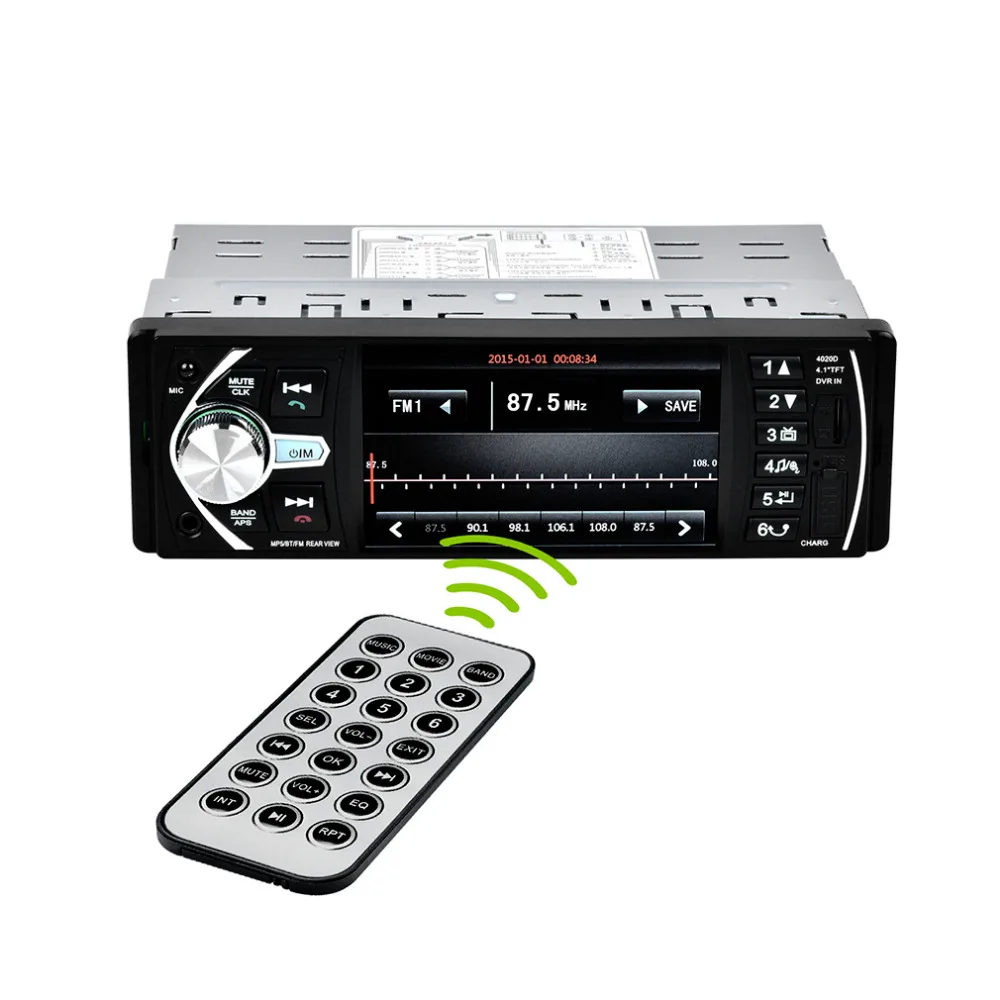  4 "Car MP5 MP3 přehrávač 12V Car Vedio Radio Bluetooth + Zadní kamera