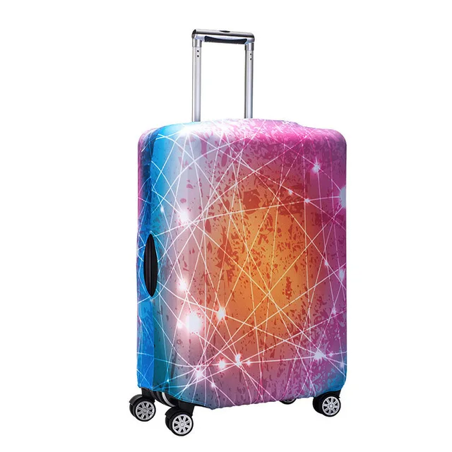sky bag purple trolley