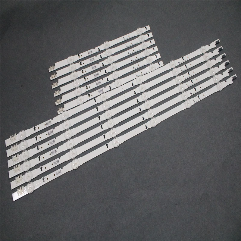 

(New Kit)12 PCS LED backlight strip D4GE-480DCA-R2 D4GE-480DCB-R2 for SAMSUNG 48inch TV UE48H6470 2014SVS48F 3228 R03 L06
