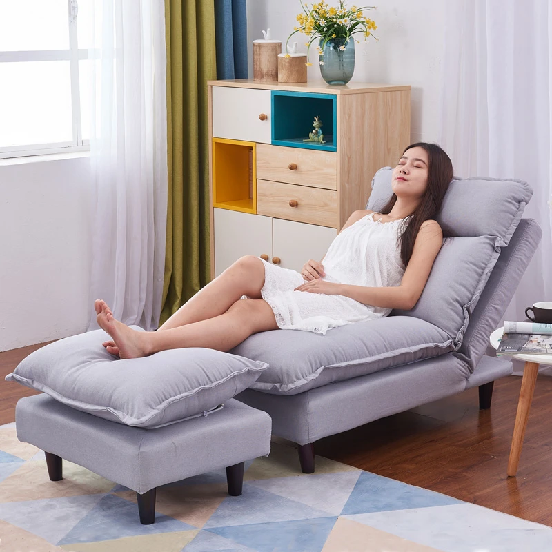 Conjunto de sofás para sala de estar, mueble sofá cama, sillón tela, sillón reclinable plegable, sillón con respaldo reclinable, silla con relieve|Sofás para sala de - AliExpress