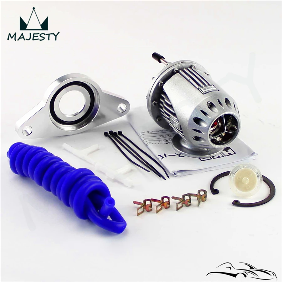 Серебряный адаптер BOV+ BOV 4 комплект для IMPREZA WRX 02-07 болт-на серебре