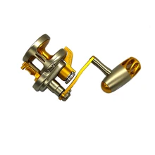 Slow Jigging Fishing Reel  Full Metal  CNC Aluminium Saltwater Boat Reel  Trolling Reel 6.3:1 9+2BB TC200G