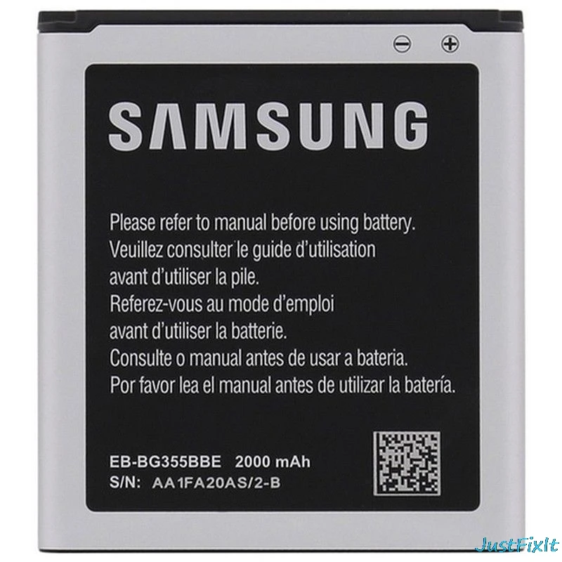 Новый 100% оригинальный аккумулятор EB BG355BBE для samsung GALAXY Core 2 G355 G3559 G355H SM G3556D G3558