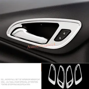 

4PCS Steel Silver Interior Door Handle Cover Trim for Chevrolet Equinox 2018