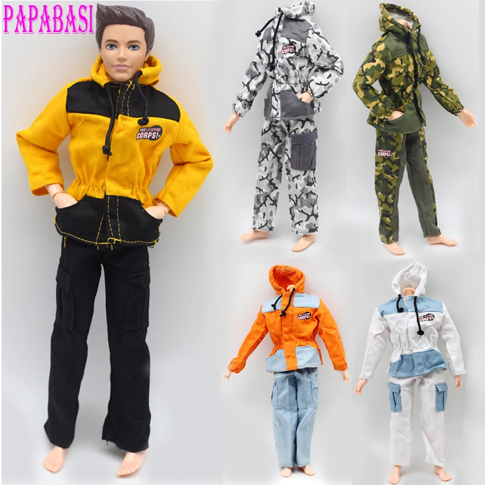 1 шт. одежда куклы принца для кукол Барби Партизанская Боевая форма наряд для Lanard 1/6 солдат лучший подарок