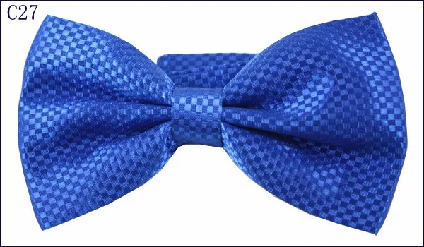 Мода, регулируемый бабочкой плед Свадебная вечеринка бабочка галстук конфеты Цвет благородный галстук-обувь по заводским ценам