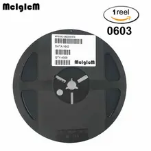 MCIGICM 4000 шт. 0603 SMD светодиодный светильник белый красный желтый зеленый синий