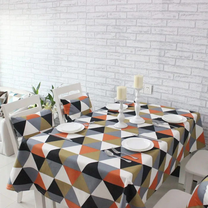 Aliexpress Triangular Splice Colorful Summer Table Cloth Aliexpress Triangular Splice Colorful Summer Table Cloth Simple Geometric Round Tablecloth From Reliable Suppliers On Angelina S