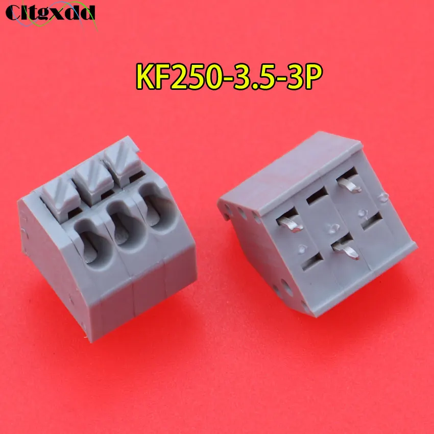 Пружинный клеммный блок KF250 KF270 KF211V разъем 2 5 мм 3 54 0 шаг 3P 4P 5P 6P для сращивания на