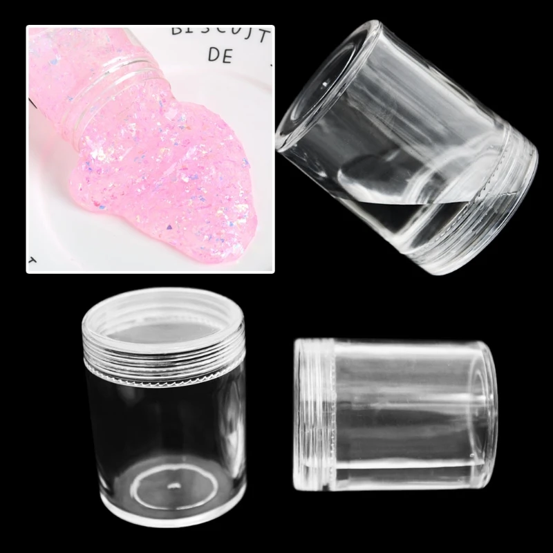 

100ml Storage Container Organizer Box For Light Clay Playdough Foam Slime Mud
