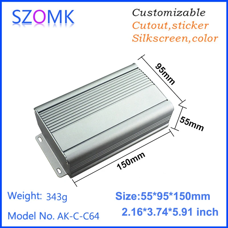 szomk aluminum box for electronic project aluminum extrusion case anodized aluminum enclosure case junction ox extruded aluminum project box   (2).jpg