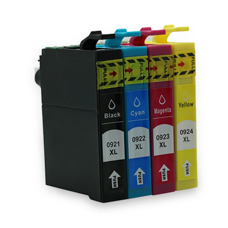 4pcs Compatible Epson 92 T0921 Ink Cartridge For Epson Stylus C91 Cx4300 T27 Printer Ink Cartridge Ink Cartridge For Epsoncartridge For Epson Aliexpress