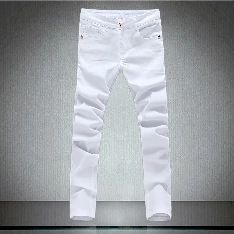 stylish white jeans for men