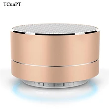 TCunPT Мини Портативный беспроводной bluetooth-динамик subwof звук стерео музыкальный плеер с микрофоном TF открытый бас динамик Ретро Радио