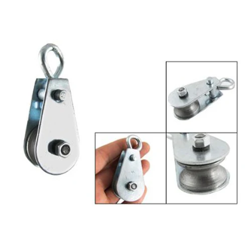 

IMC Hot Single Swivel Lifting 0.3" Rope Pulley Roller Block Sheave 0.03 Ton