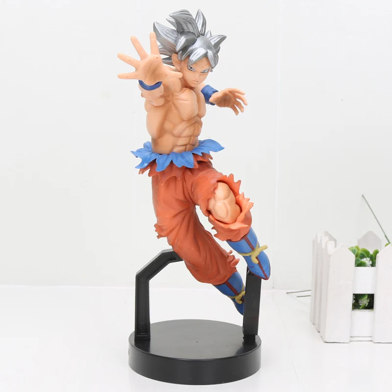 Dragon Ball Z Action Figures Son Goku Burdock Dragon Ball Super Saiyan DBZ Bardock Goku PVC Action Figures toy - Цвет: 8250 18cm