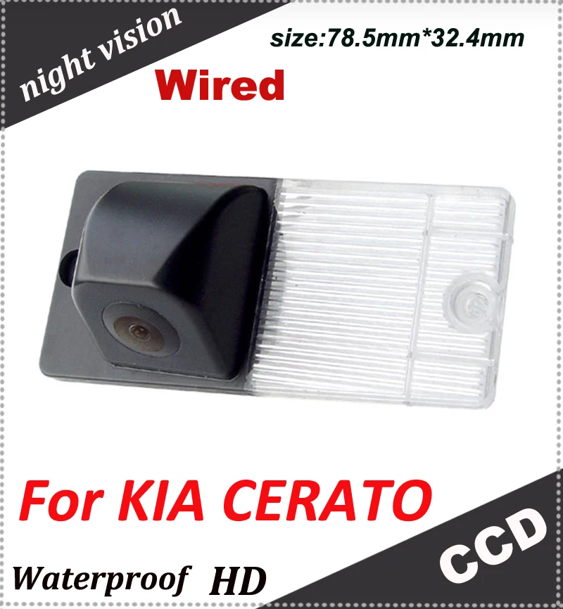 

CCD HD car rear camera for KIA CERATO parking system backup viewer reversing car security camera