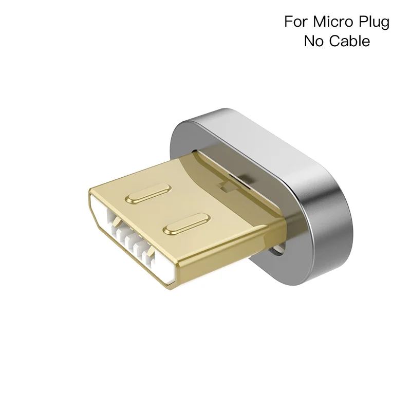 PZOZ Магнитный кабель Micro Usb адаптер для быстрой зарядки Micro Usb кабель Microusb Магнитный кабель для зарядки и передачи данных мобильный телефон для xiaomi - Цвет: for micro pulg