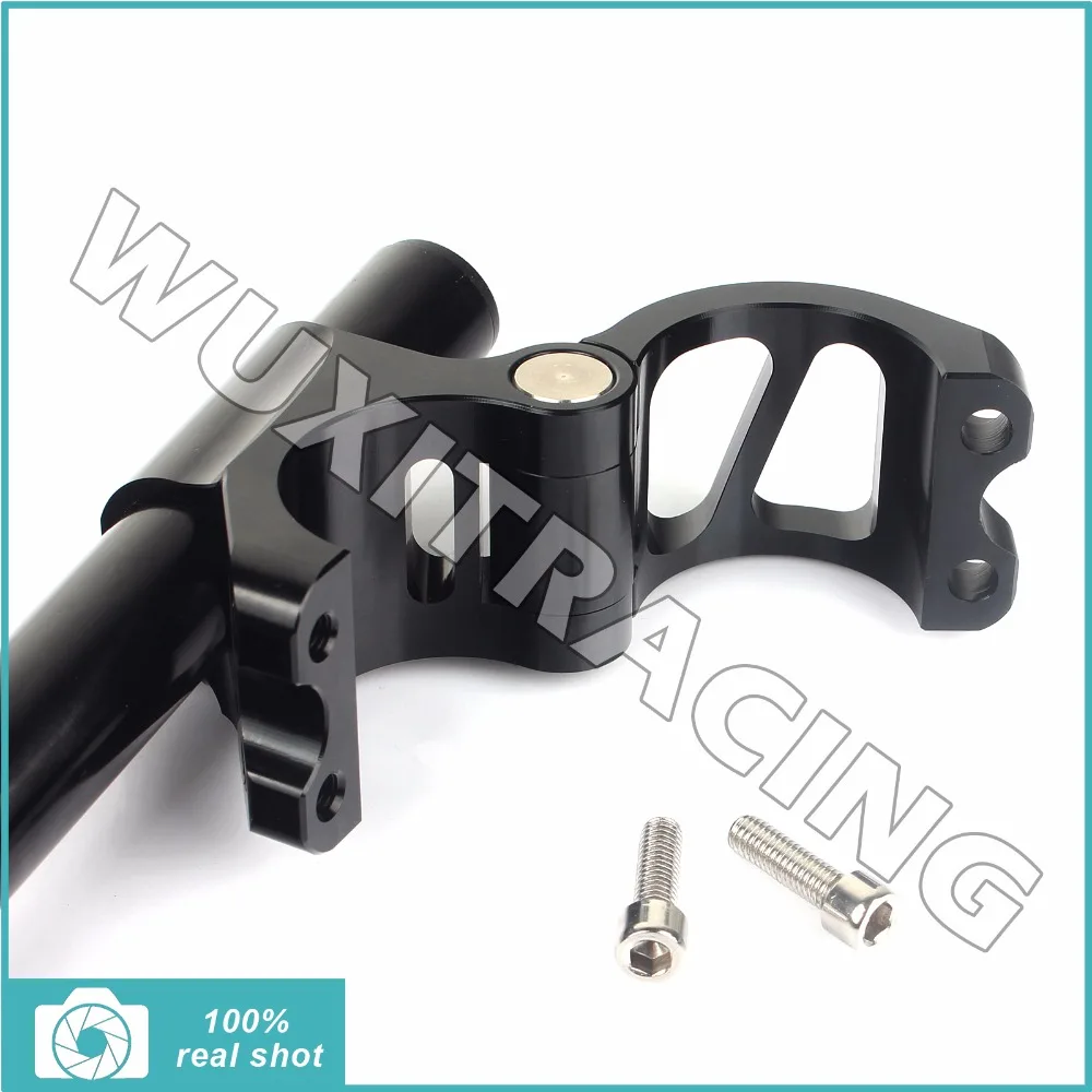 41mm CNC Split Handlebar Clip On For Yamaha YZF600 750 XVS650 S FZR1000 FJ1200