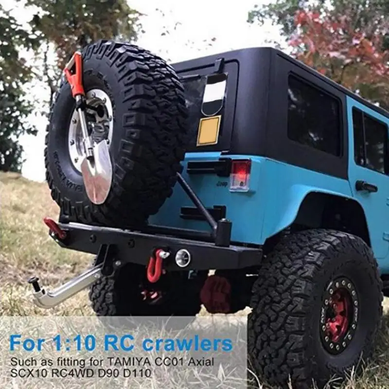 RC Rock Crawler 1:10 аксессуар скользящий металлический домкрат пластиковая Лопата ведро