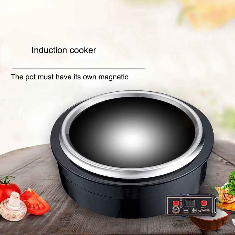 Commercial/Household Induction Cooker Embedded Concave Hot pot Furnance