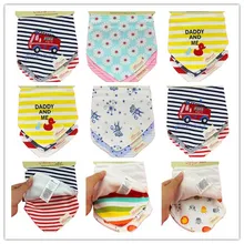 30 шт./лот хлопок одежда для малышей Девочки полотенце для младенцев банданы Chiscarf Ldren слюнявчик широкий для младенца полотенце