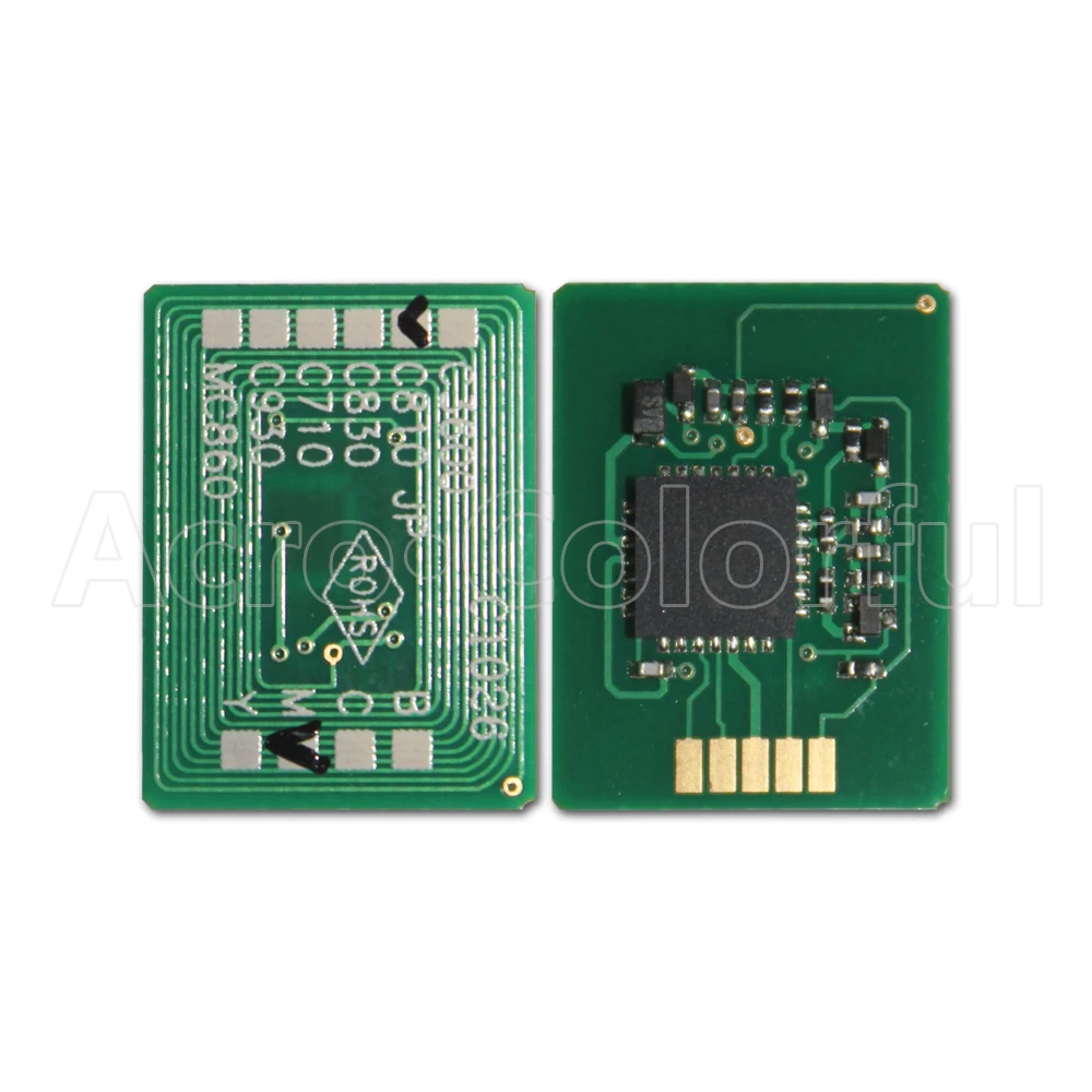 

44059112 44059111 44059110 44059109 Toner chip for OKI C810 C830 NA laser printer copier cartridge refill