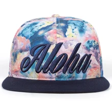 ALOHA бейсбольная Кепка snapback, хип-хоп кепка для мужчин и женщин, солнцезащитная Кепка gorras, высокое качество, облегающая Кепка с плоским козырьком