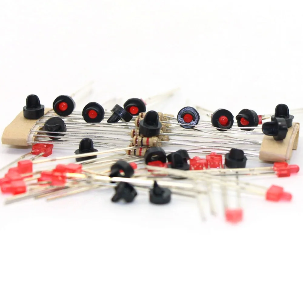 

10 sets Target Faces With LEDs for Railway signal N or Z Scale 1 Aspect JTD11 Led turn signal model building kit