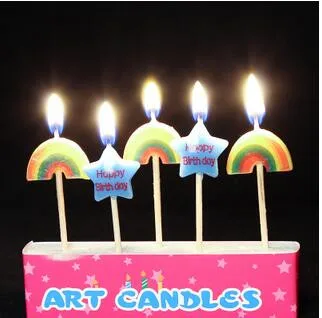 Творческий торт ко дню рождения украшения дома вечерние Сью Дети День рождения свечи, вечерние принадлежности
