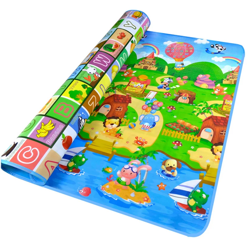 Play Mats Double-Side Baby Crawling Play Foam Carpet For Children Kids Toys Gift  Mat Letters Farm Puzzle Game Gym Soft Floor 