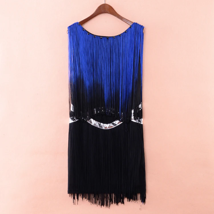 

New Arrival Muyoms Sexy & Club A-line Geometric Sleeveless Tassel Knee-length Tank Natural O-neck Summer Dresses