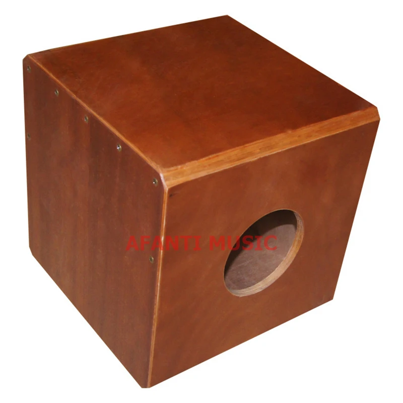 Afanti Music Sapeli Wood  / Natural Cajon (KHG-215)