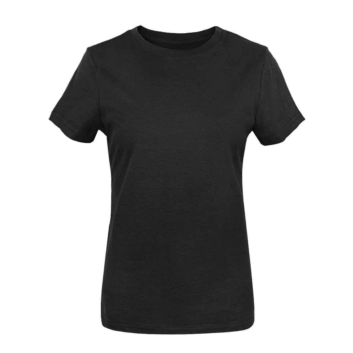 Женские Плотные хлопковые однотонные футболки премиум класса, плотные повседневные топы для взрослых, мягкие спортивные футболки с короткими рукавами