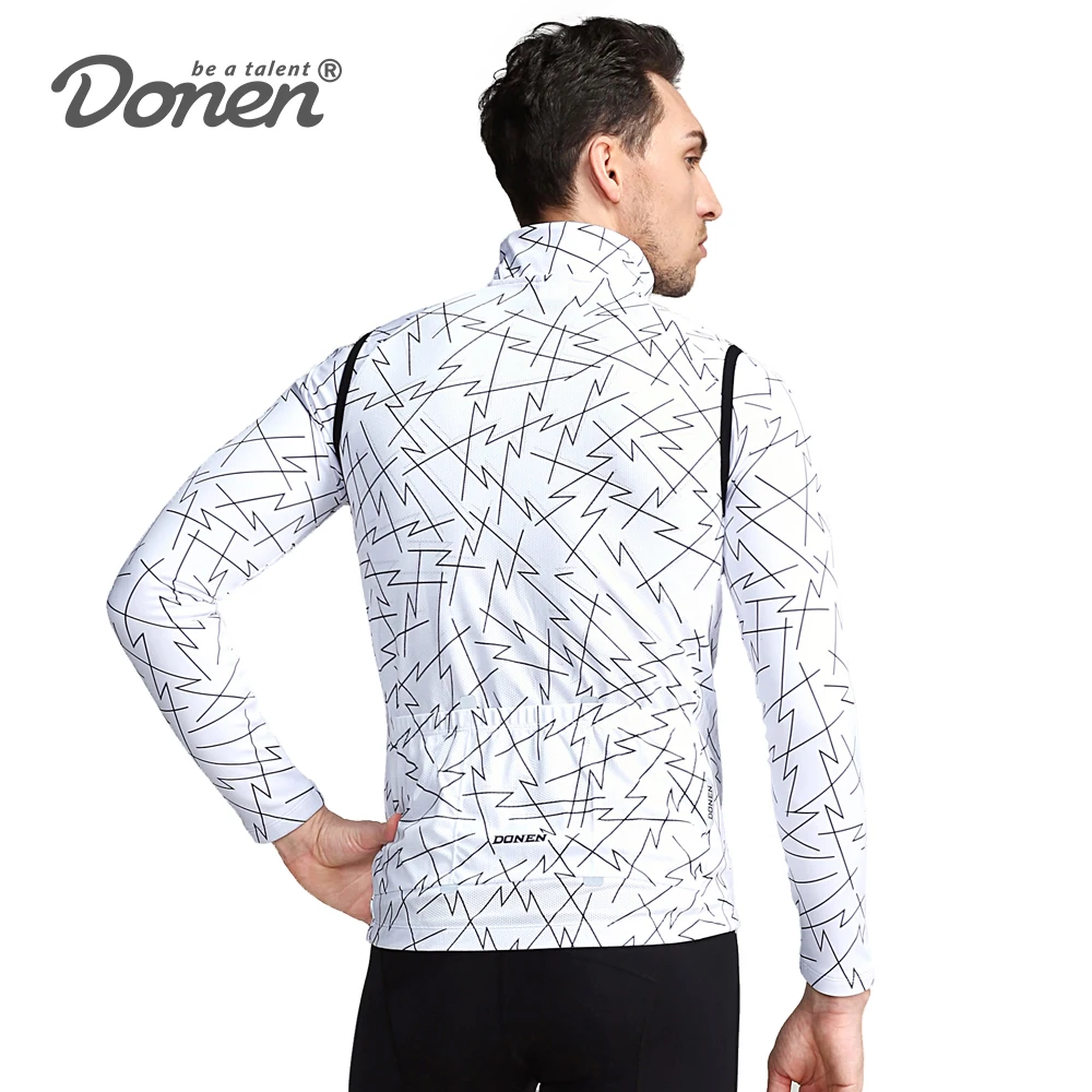 Куртка для велоспорта DONEN флисовая рубашка с длинным рукавом езды на велосипеде