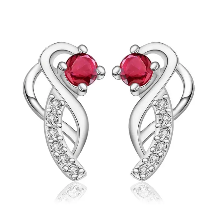 

Wholesale silver plated earrings , silver fashion jewelry , /gvfapmma imnardua E502