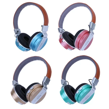 

Sports Bluetooth Wireless Headphone Foldable Stereo Headset LED Indicator AUX in MP3/WMA Headphones with Mic Support TF Card