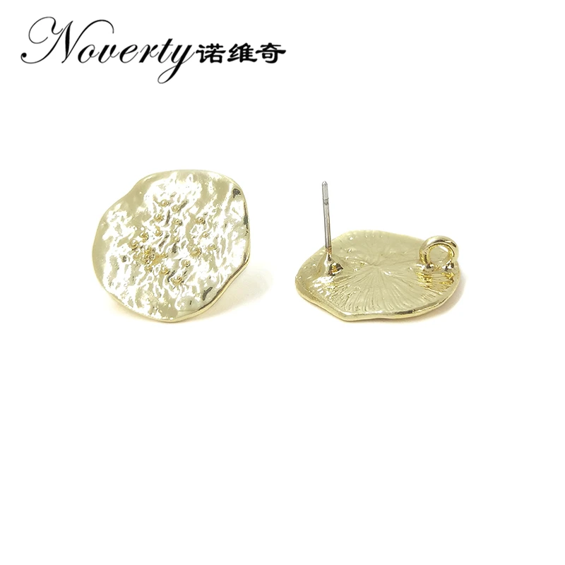 

2019 New 19mm 6pieces/bag High Quality Zinc Alloy Flowers Earring Base Connectors Linkers for DIY Earring Jewelry Accessories