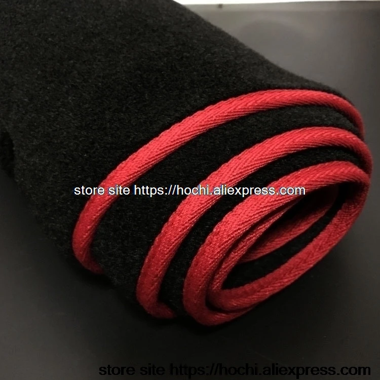 Для JAC T6 T8 приборной панели коврик защитная накладка тенты подушки интерьера стикер автомобиля Средства для укладки волос - Название цвета: red edge