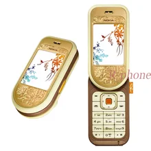 Разблокированный мобильный телефон NOKIA 7370 и русская клавиатура Langauge 7370 и один год гарантии