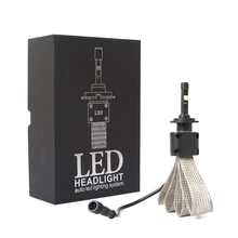 2 предмета автомобиля Headllight H7 светодио дный H4 светодио дный лампы H1 H3 H11 HB3 9005 9006 100 Вт 8000 LM 6500 К туман свет 12 В 24 В авто фары лампа s