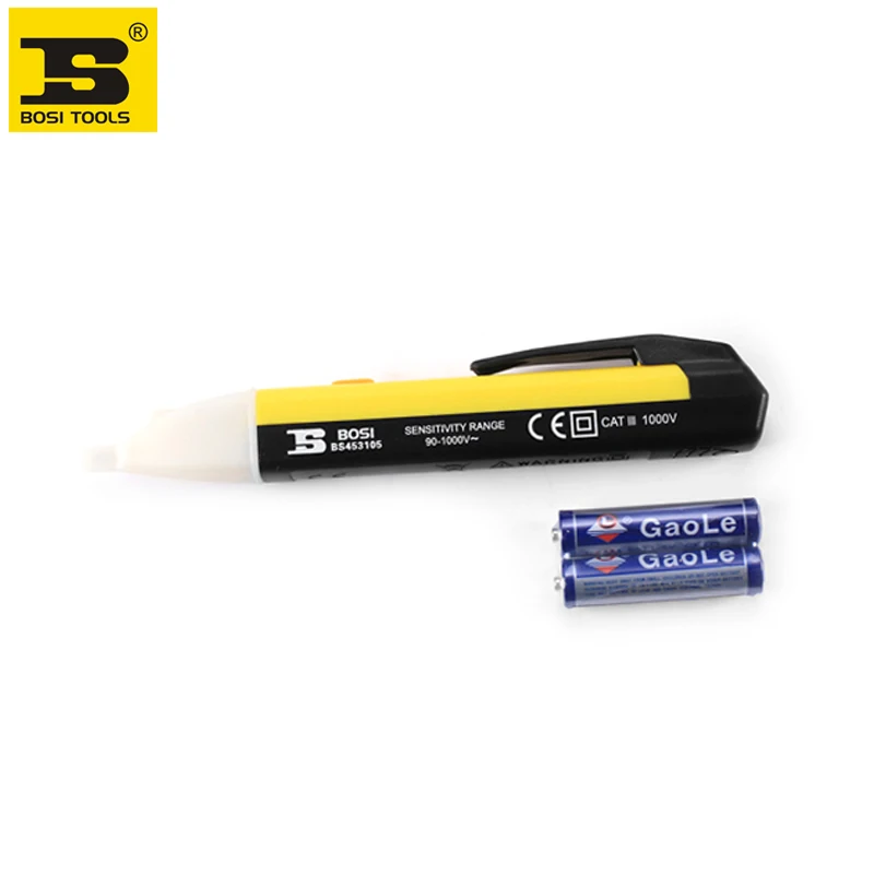 

free shipping BOSI 90-1000V AC Non-Contact voltage tester voltage meters