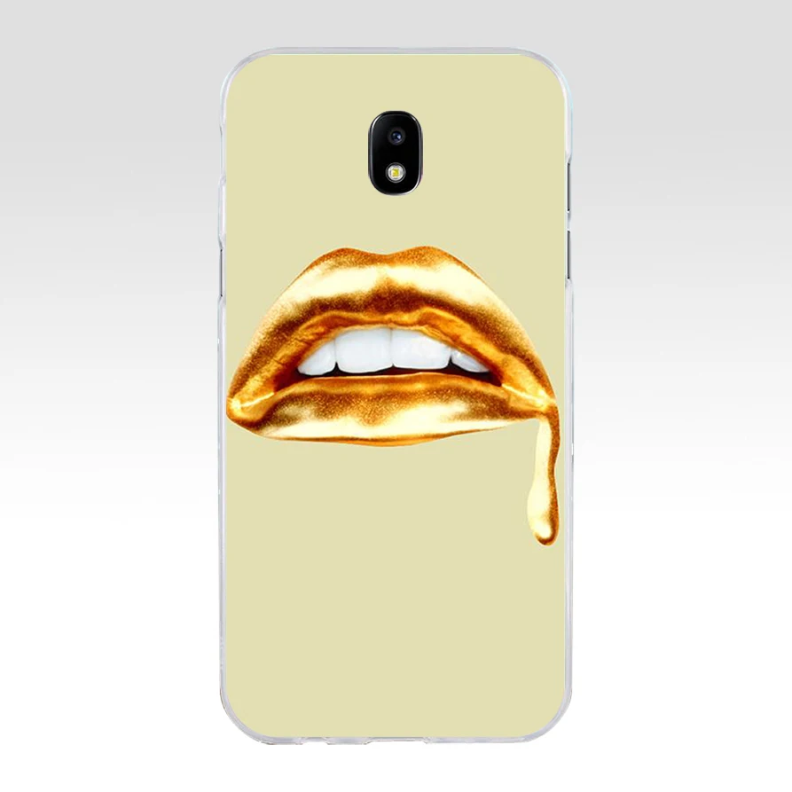 111 Kylie Jenner Губы Помада Макияж Мягкий Силиконовый ТПУ чехол для телефона Samsung j3 j5 j7