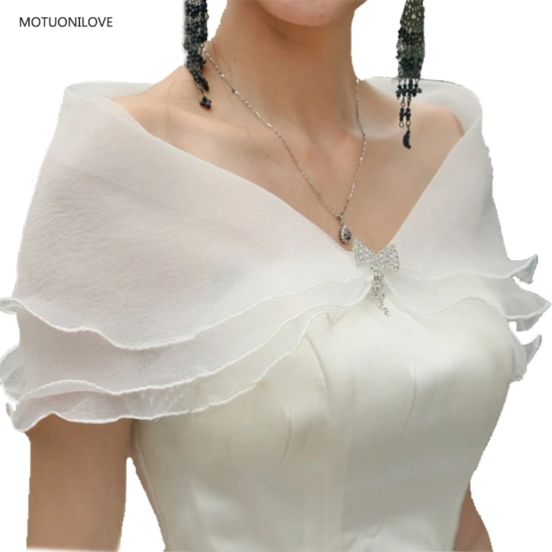 

Three Layers Seersucker Diamond Womens Wraps Scarf Cover Shoulders Arms Opera Cape Shawl For Bride Wedding Party Evening Dress