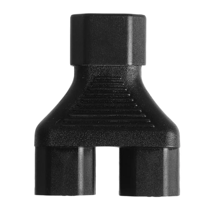

IEC 320 C14 Male To 2x C13 Female Y Splitter Cord Cable IEC Power Adapter