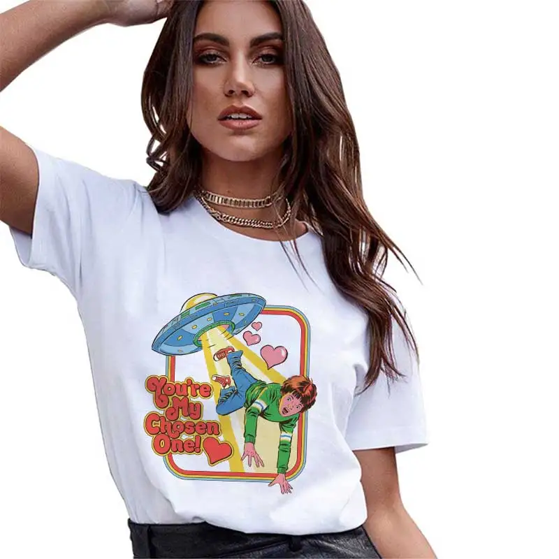 

Hillbilly Summer You're My Chosen One Kawaii Female T-shirt 80s Tumblr 90s Vintage Tee Funny T-shirt