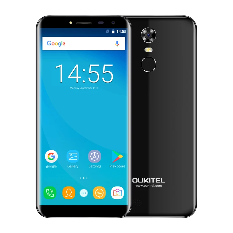 Oukitel C8 4g телефон 18:9 соотношение 5,5 "дисплей бесконечности смартфон 3000 мАч 13 МП + 5 Мп 2 Гб Ram 16 Гб Rom отпечаток пальца мобильный телефон